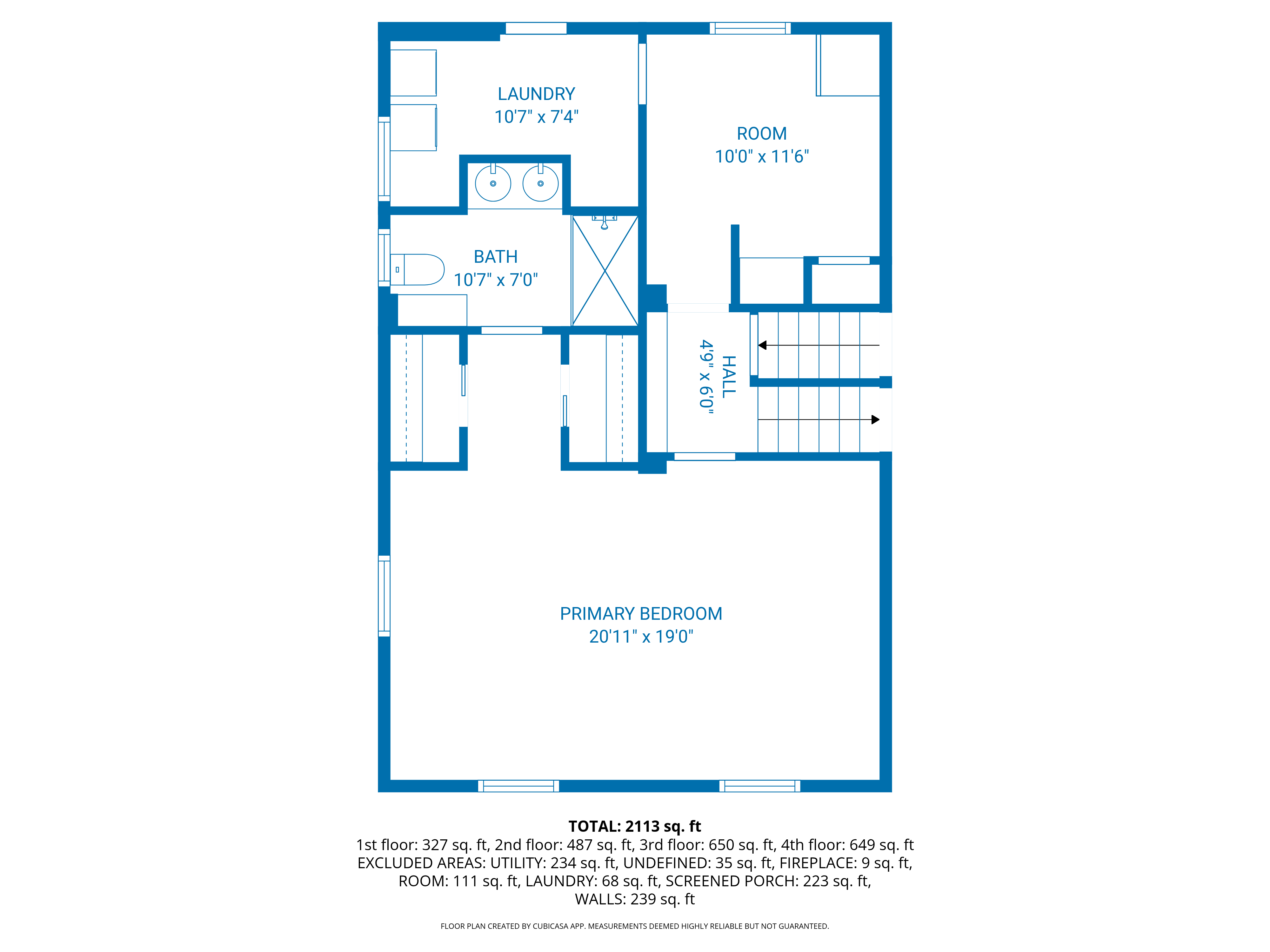 2D Floor Plan — Level 1