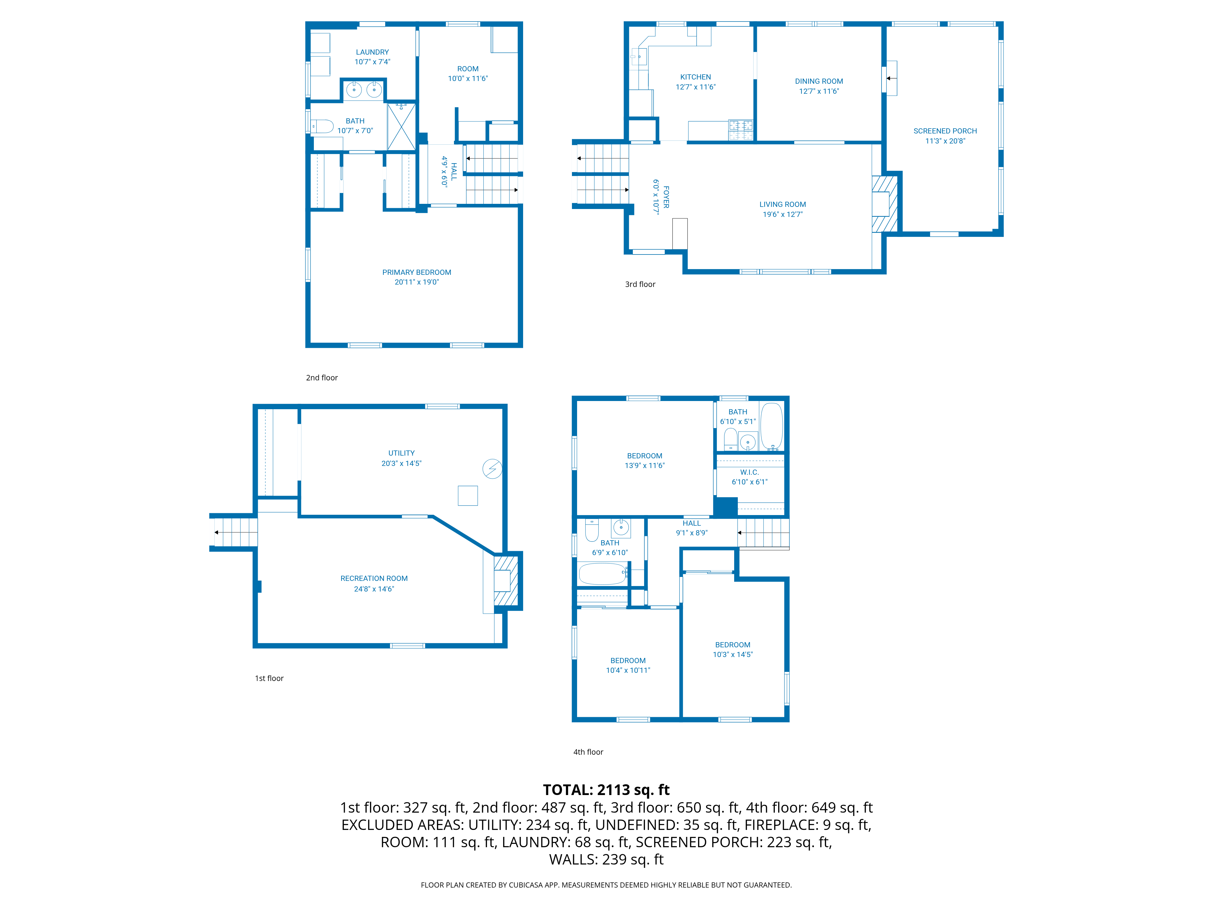2D Floor Plan — Level 4